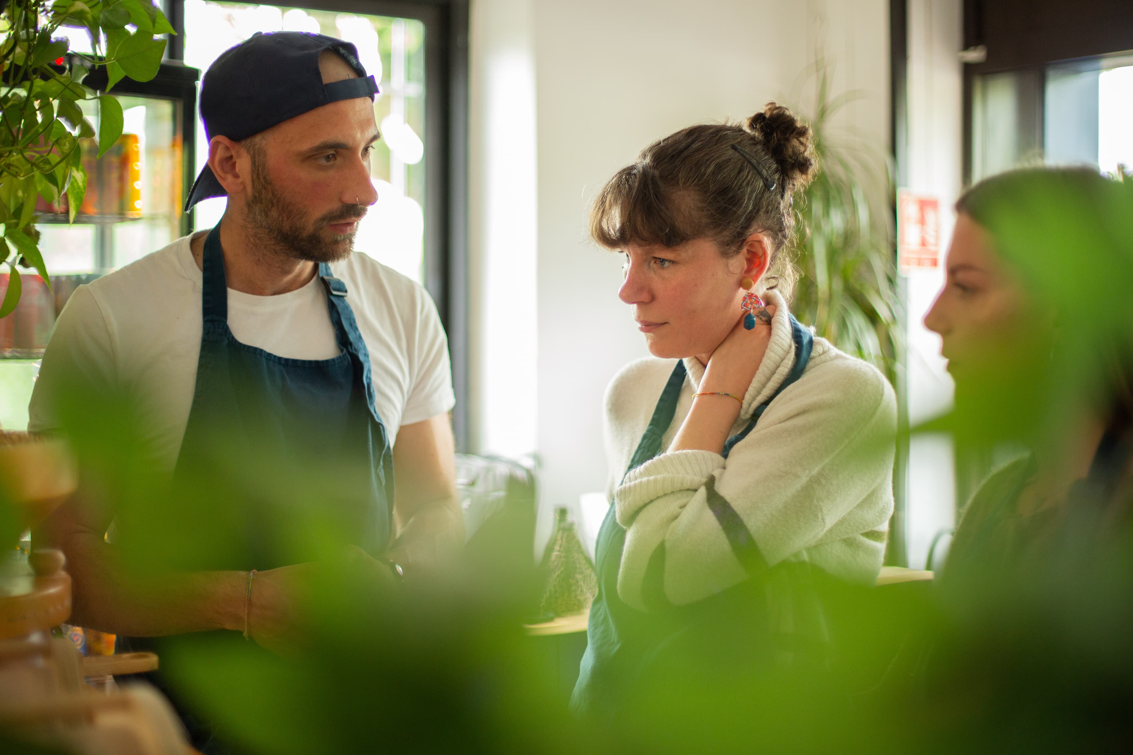 Etienne Crevat en cuisine — école pizza artisanale EAPPS Lyon